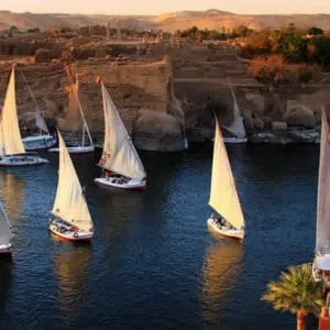 Прогулка на лодке Felucca, Асуан